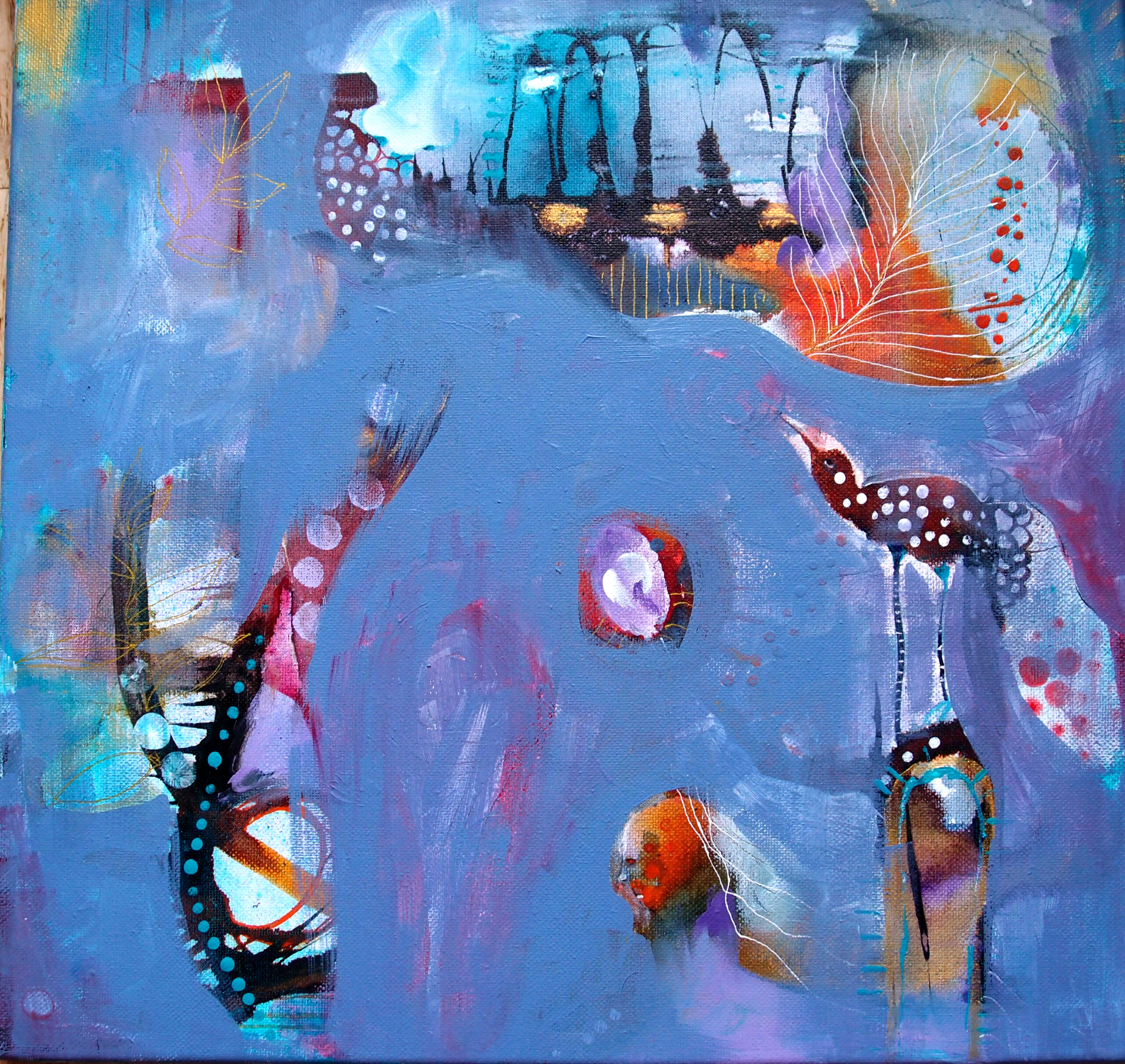 abstrakcja podobrazie malarskie