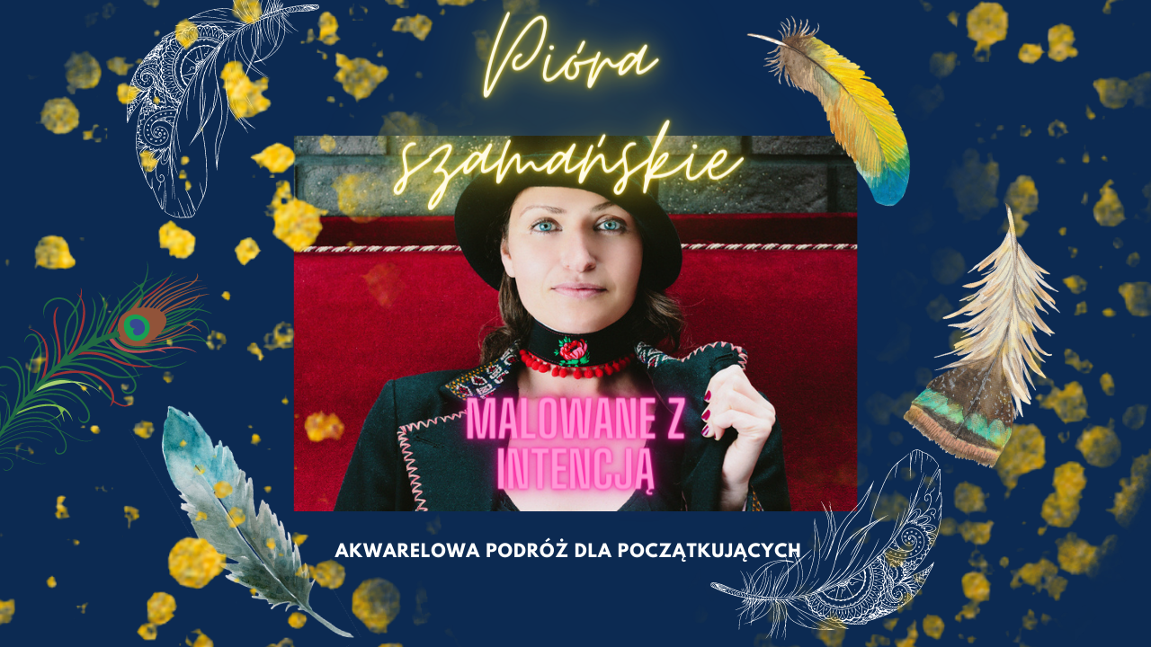 Pióra szamańskie-malowane z intencją