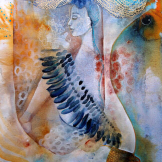 Zatrzymanie i przeistaczanie wydruk artystyczny