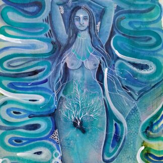 syrena wydruk artystyczny
