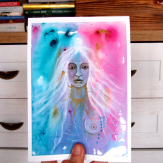 zlotousta wydruk artystyczny